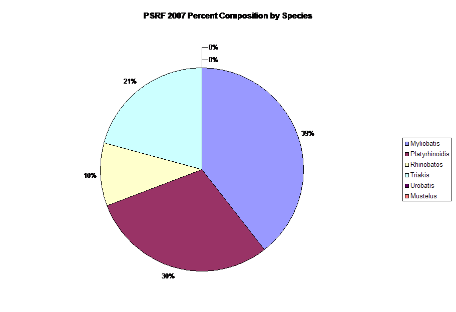 Percent Composition by Species 2007